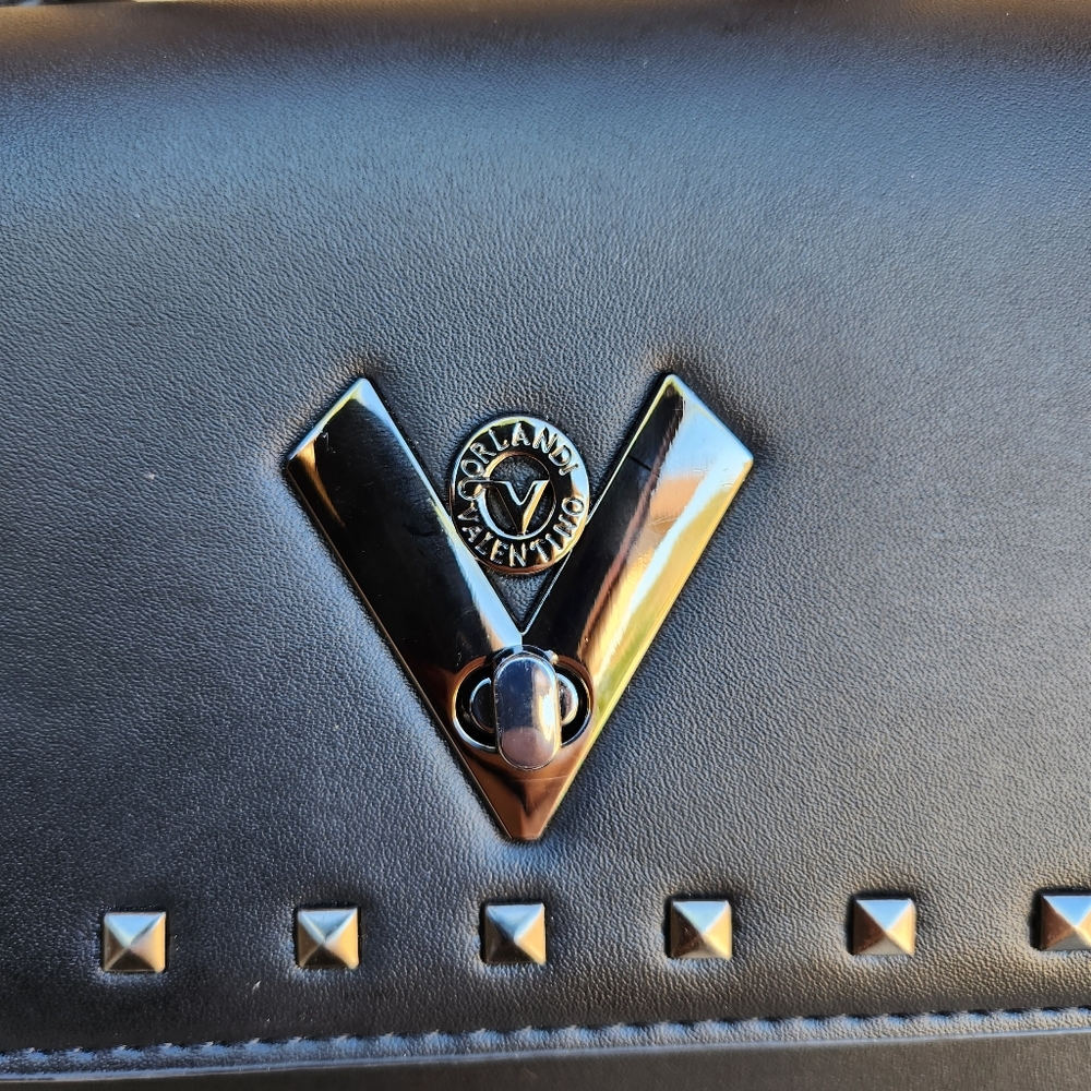 Valentino Orlandi Black Satchel Bag - Picture 8 of 12